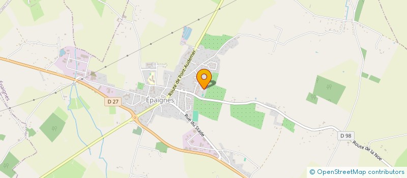 localisation de l'entreprise SCI GOSSELIN  EPAIGNES