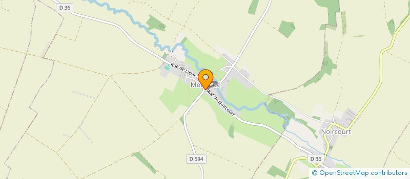 localisation de l'entreprise SCI GOSSET  MONTLOUE