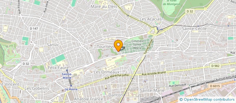 localisation de l'entreprise SCI GOSSET-LANGLOIS à LE HAVRE