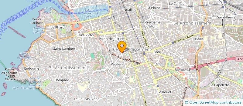 localisation de l'entreprise SCI GOSSI à MARSEILLE