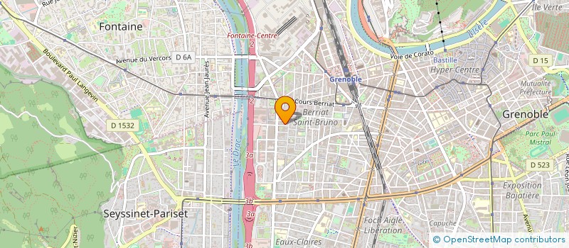 localisation de l'entreprise SCI GOSTEAU à GRENOBLE