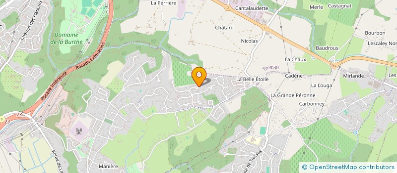 localisation de l'entreprise SCI GOTAM  BOULIAC