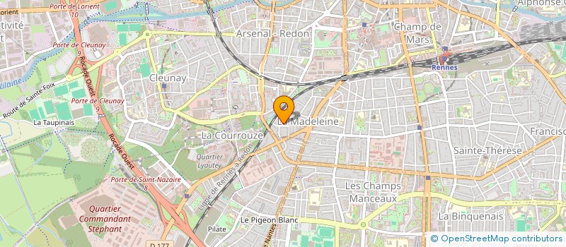 localisation de l'entreprise SCI GOTER 3  RENNES