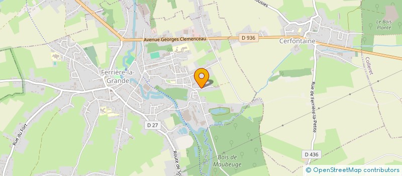 localisation de l'entreprise SCI GOTHAM  FERRIERE-LA-GRANDE