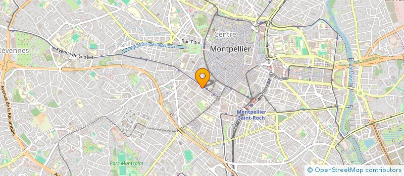 localisation de l'entreprise SCI GOTHIC à MONTPELLIER