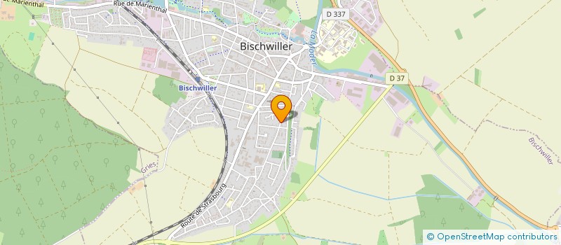 localisation de l'entreprise SCI GOTHIE  BISCHWILLER