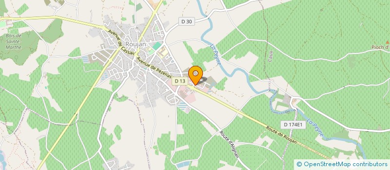 localisation de l'entreprise SCI GOTTIS  ROUJAN