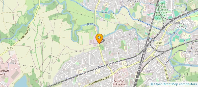 localisation de l'entreprise SCI GOTTRI EME  LINGOLSHEIM