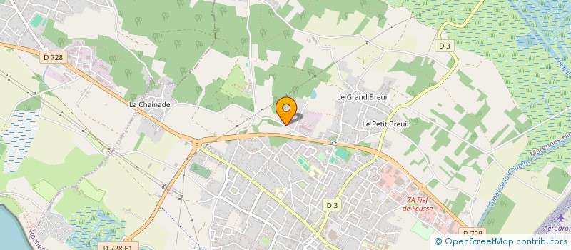 localisation de l'entreprise SCI GOTZ  MARENNES-HIERS-BROUAGE