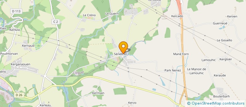 localisation de l'entreprise SCI GOUARAN  CLEGUER