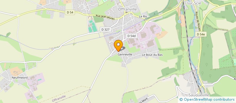 localisation de l'entreprise SCI GOUARD  OFFRANVILLE