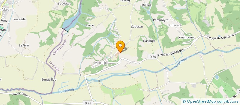 localisation de l'entreprise SCI GOUBARD  MONTJOI