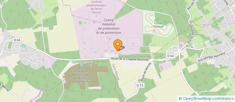 localisation de l'entreprise SCI GOUBERT & FILS  LA CHAPELLE-LONGUEVILLE