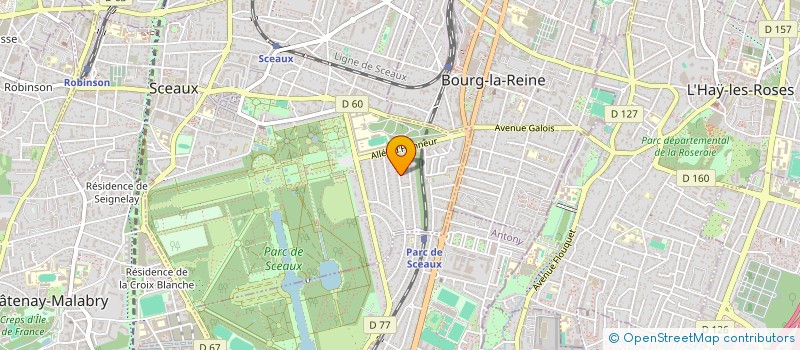 localisation de l'entreprise SCI GOUBIER ET FILS à SCEAUX