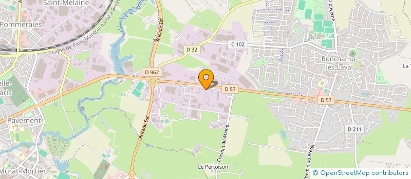 localisation de l'entreprise SCI GOUBOT  BONCHAMP-LES-LAVAL