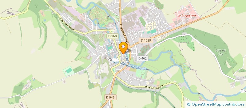 localisation de l'entreprise SCI GOUBOU  GUISE