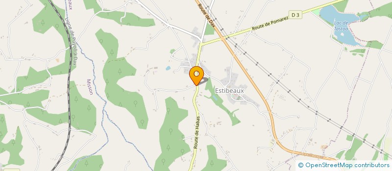 localisation de l'entreprise SCI GOUCHOT  ESTIBEAUX