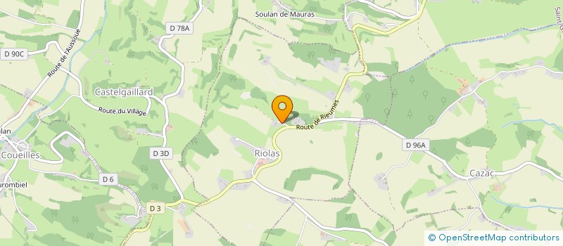 localisation de l'entreprise SCI GOUDON à MAUVEZIN