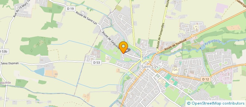 localisation de l'entreprise SCI GOUDOURG  SAINT-LYS