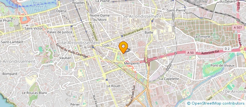 localisation de l'entreprise SCI GOUFFE à MARSEILLE