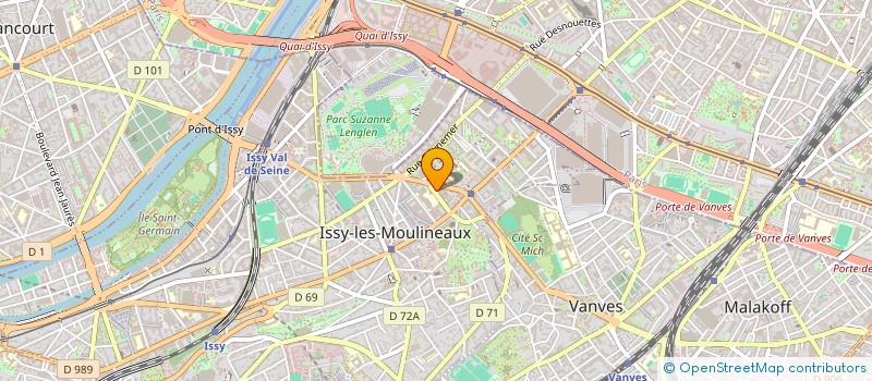 localisation de l'entreprise SCI GOUGER à ISSY-LES-MOULINEAUX