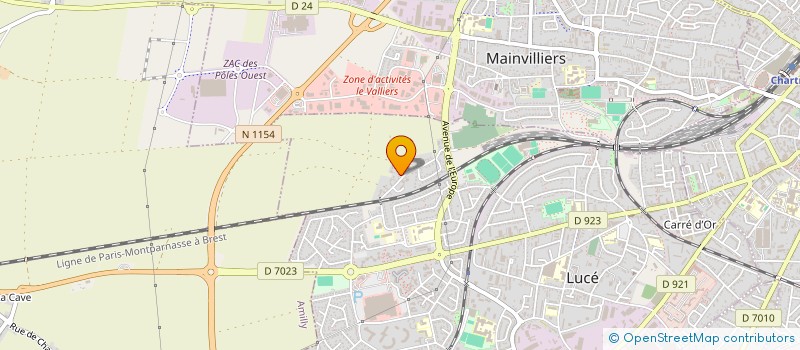 localisation de l'entreprise SCI GOUGIS à LUCE