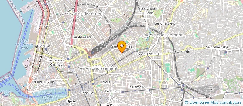 localisation de l'entreprise SCI GOUIZ-BIZ  MARSEILLE