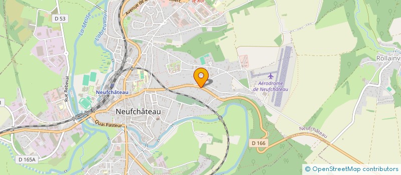 localisation de l'entreprise SCI GOUJAUD JACQUES à NEUFCHATEAU