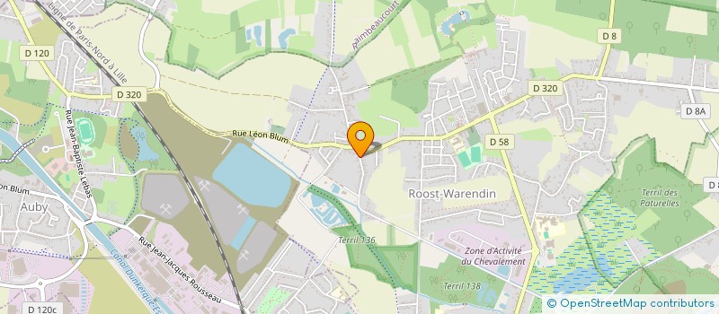 localisation de l'entreprise SCI GOUJJANI PERE ET FILS  ROOST-WARENDIN