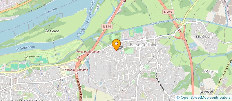 localisation de l'entreprise SCI GOULAINE CLEMENCEAU  BASSE-GOULAINE