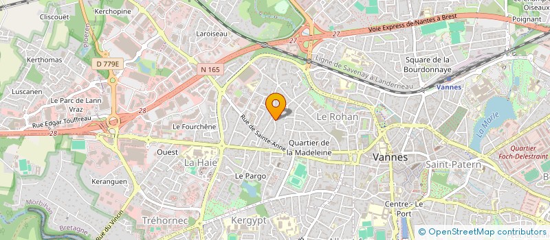 localisation de l'entreprise SCI GOULPHAR à VANNES