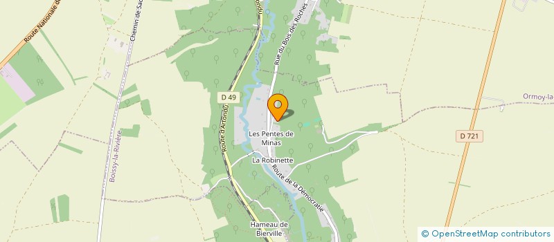 localisation de l'entreprise SCI GOUMA  BOISSY-LA-RIVIERE