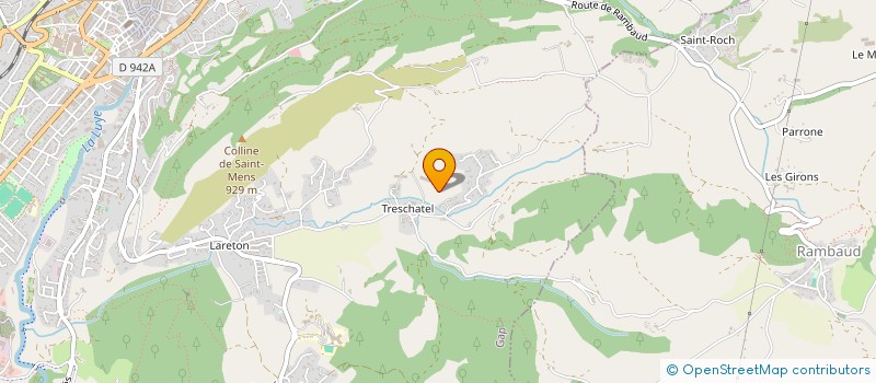 localisation de l'entreprise SCI GOUNOU  GAP