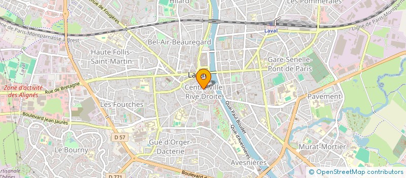 localisation de l'entreprise SCI GOUPIL à LAVAL