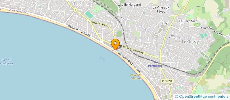 localisation de l'entreprise SCI GOUR LUCAS à PORNICHET
