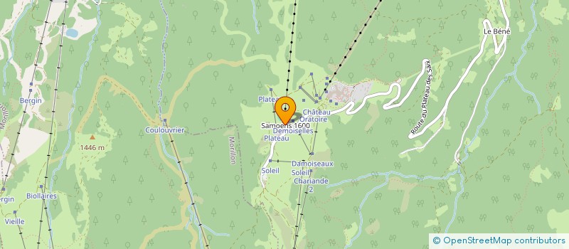 localisation de l'entreprise SCI GOURALLEM à SAMOENS