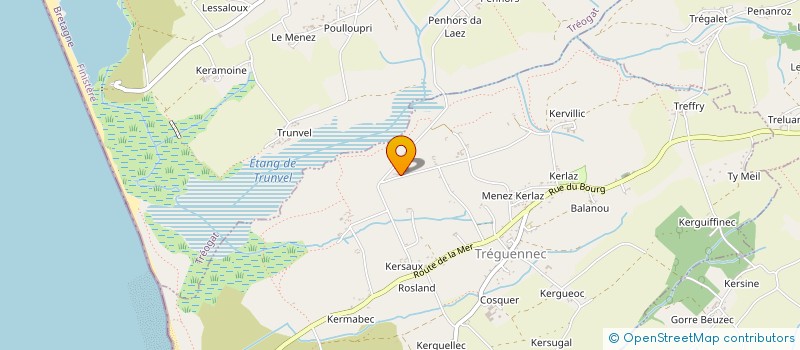 localisation de l'entreprise SCI GOURDAIN  TREGUENNEC