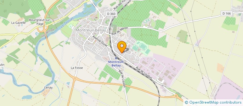 localisation de l'entreprise SCI GOURDON PERE ET FILS  LE PUY-NOTRE-DAME