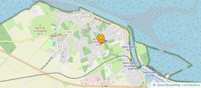 localisation de l'entreprise SCI GOURGAIN  SAINT-VALERY-SUR-SOMME