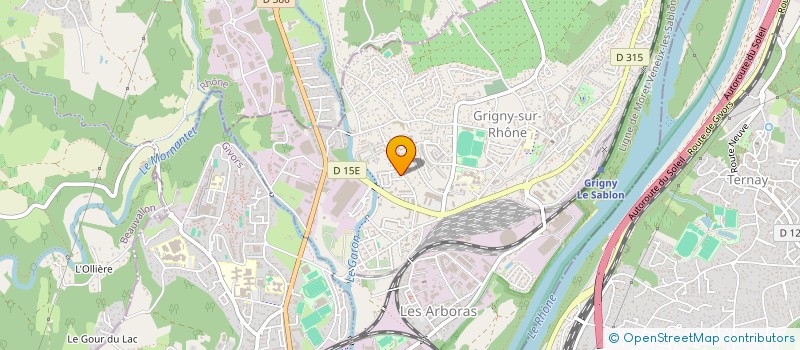 localisation de l'entreprise SCI GOURI  GRIGNY