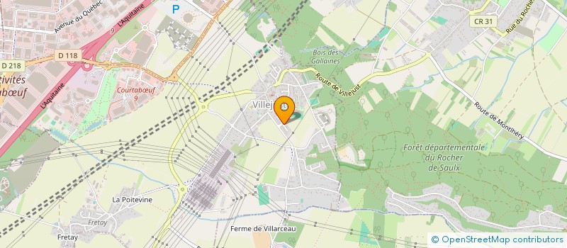 localisation de l'entreprise SCI GOURLAIN  VILLEJUST