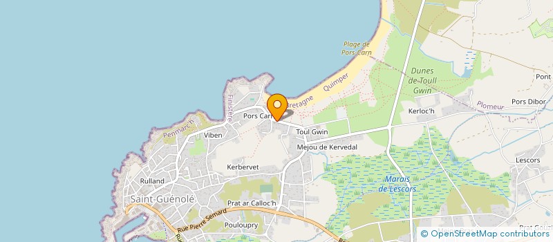 localisation de l'entreprise SCI GOURLAOUEN IMMOBILIER  PENMARCH