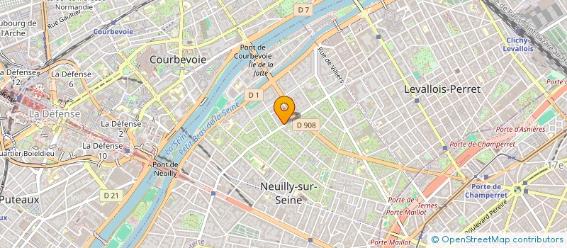 localisation de l'entreprise SCI GOURNAY à NEUILLY-SUR-SEINE