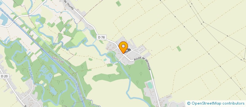 localisation de l'entreprise SCI GOUSSARD LE MINTIER à SAINTE-MAURE