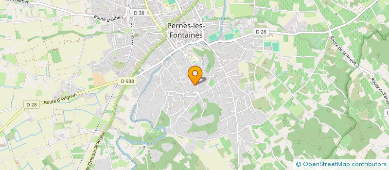 localisation de l'entreprise SCI GOUTAREL  PERNES-LES-FONTAINES