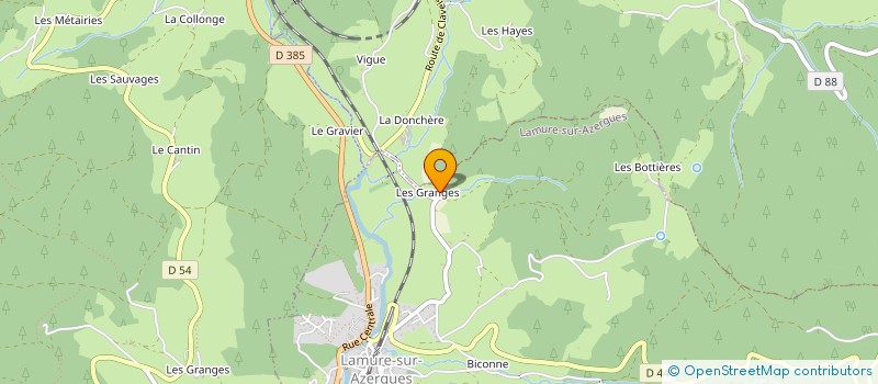 localisation de l'entreprise SCI GOUTAY  SAINT-CYR-LE-CHATOUX