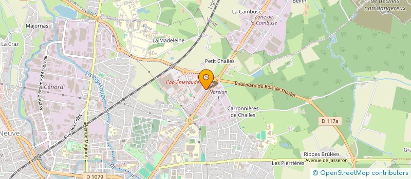 localisation de l'entreprise SCI GOUTHERAUT-JAILLET à BOURG-EN-BRESSE