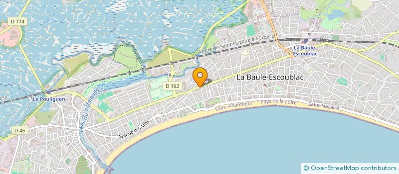 localisation de l'entreprise SCI GOUVERNEUR  LA BAULE-ESCOUBLAC