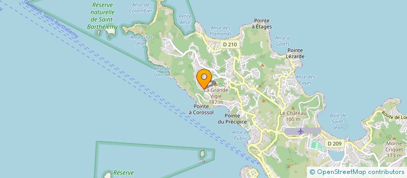 localisation de l'entreprise SCI GOUVERNEUR à SAINT BARTHELEMY