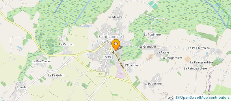 localisation de l'entreprise SCI GOUY  SAINT-LUMINE-DE-COUTAIS